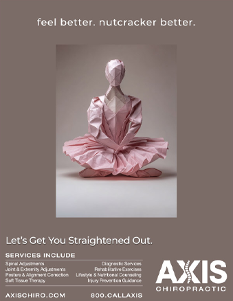 AXIS Chiropractic — origami ballerina
